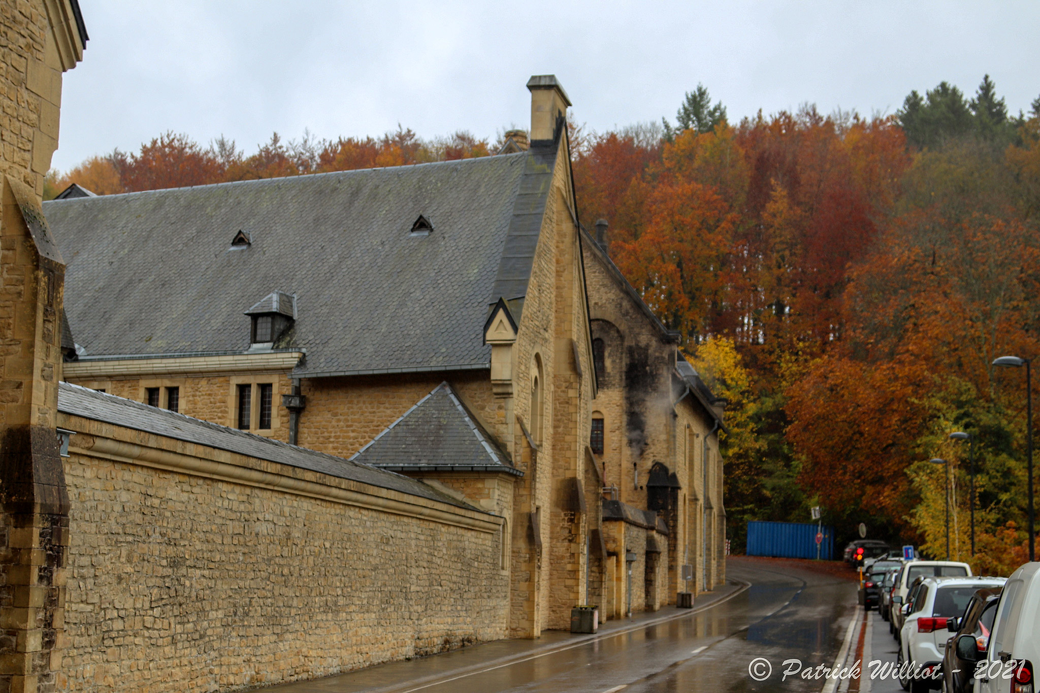 Abbaye Notre-Dame d'Orval. Cistercian monastery founded in 1132.